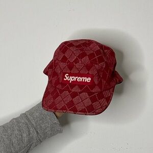 Supreme 6 panel camp hat